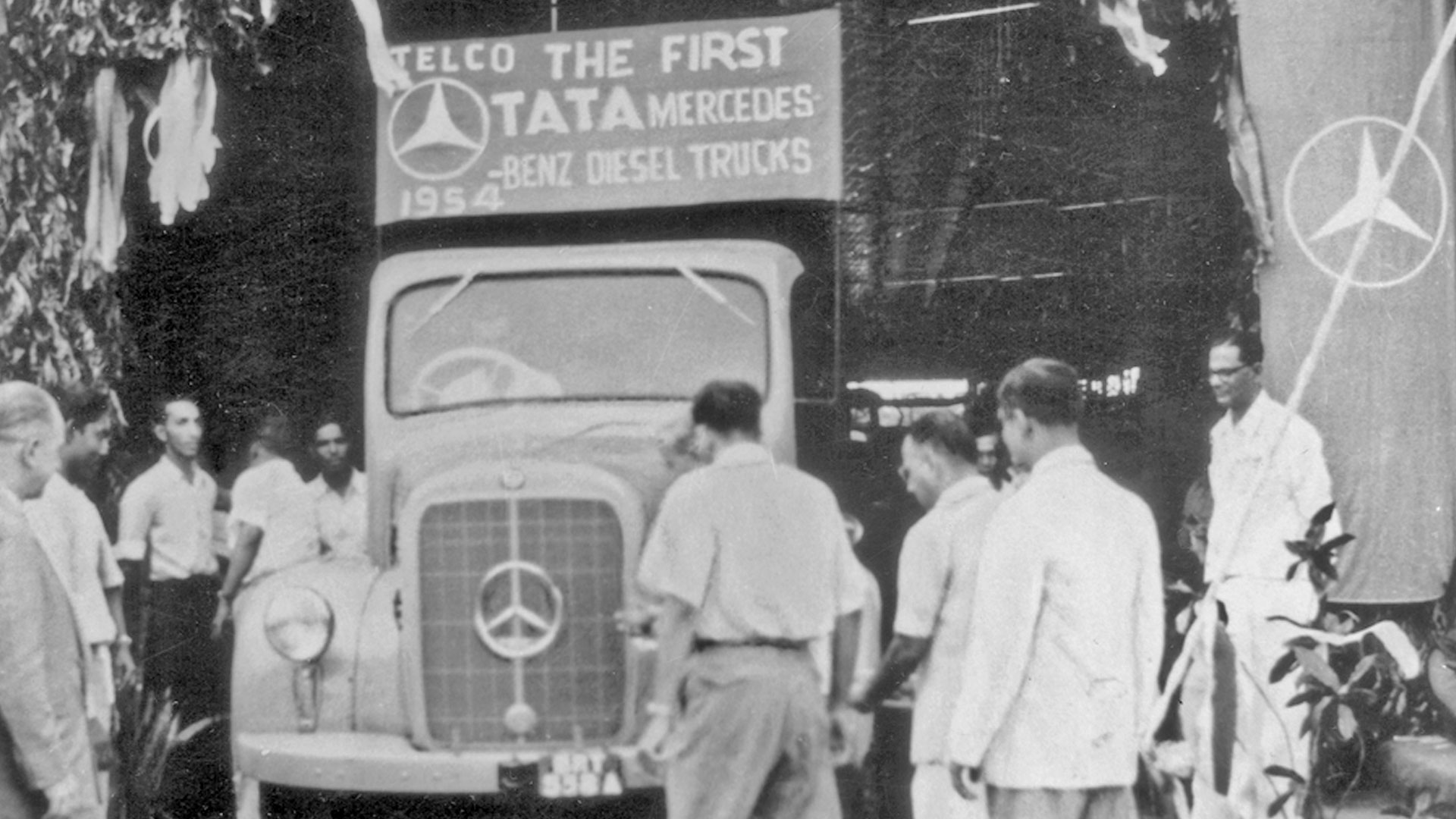 First mercedes truck