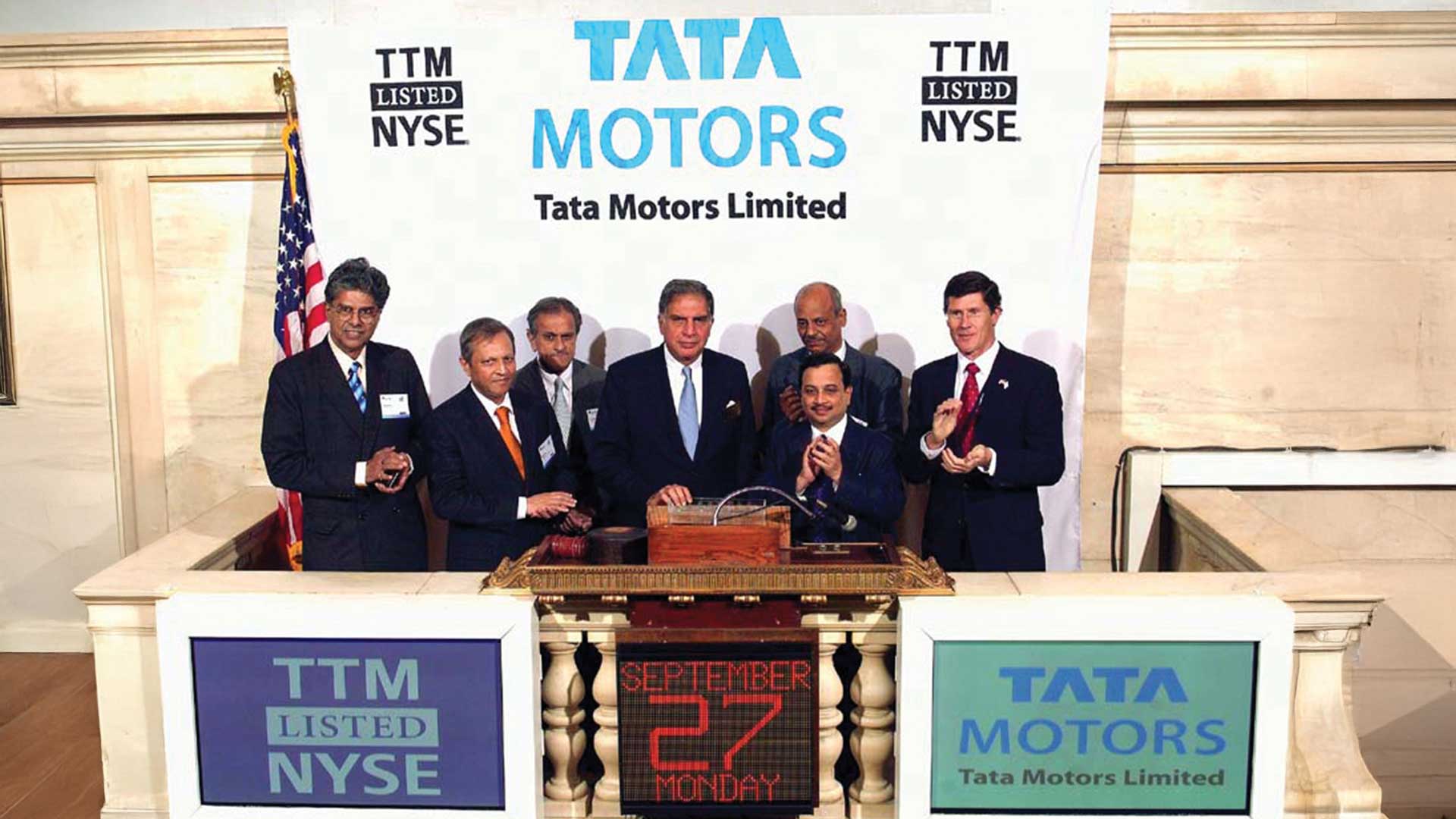 Ratan Tata and leadership at NYSE