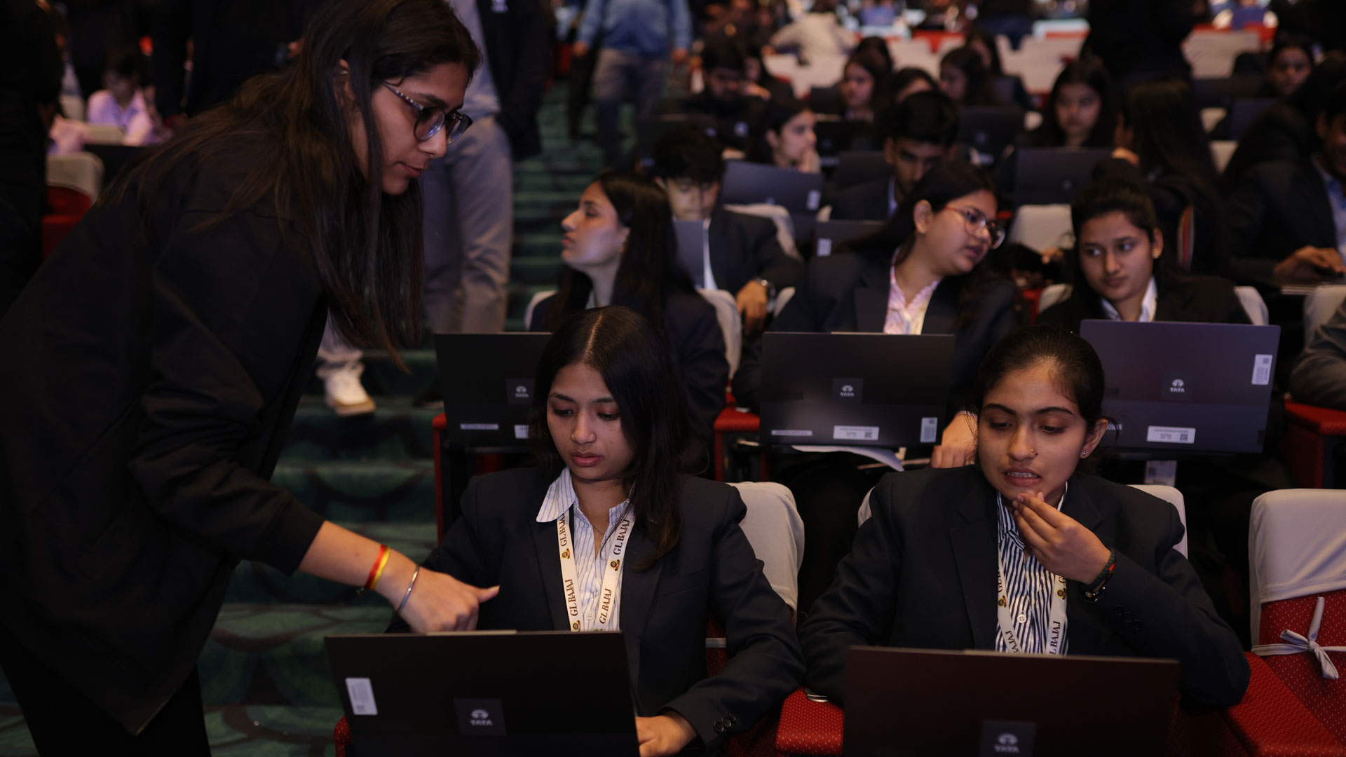 Participants at the Tata YuvAI hackathon 2026